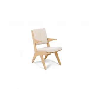 Sessel mit Holzrahmen w 65 x d 76 x h 75 cm